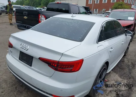 2017 Audi A4 2.0T Premium from USA, damaged, VIN WAULNAF40HN042422